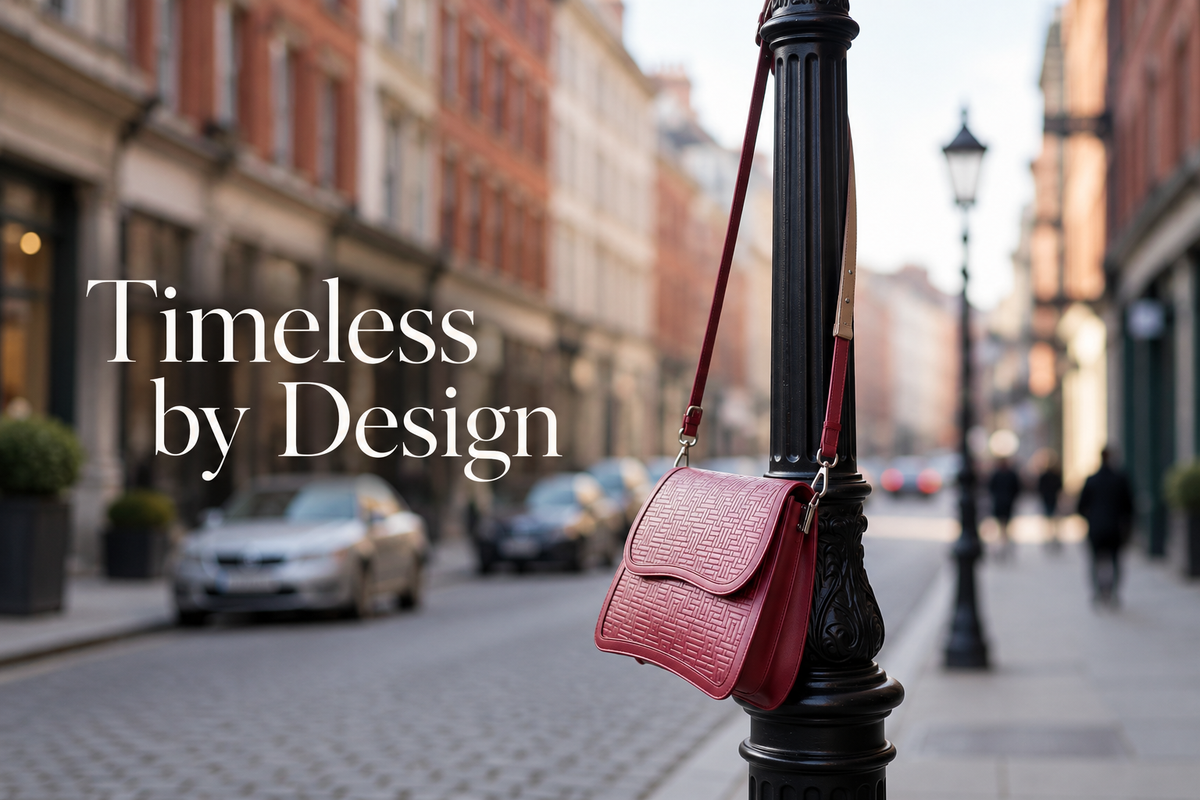 Leather Crossbody Grape Louise Meddar
